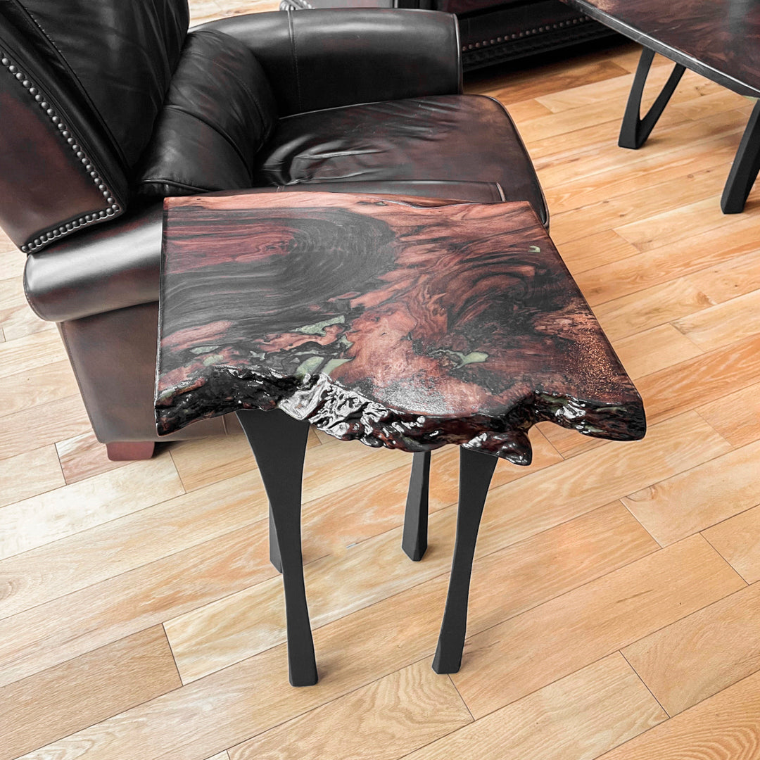 Desk Legs 501 Snello 28.2" H Metal Handmade Furniture Legs