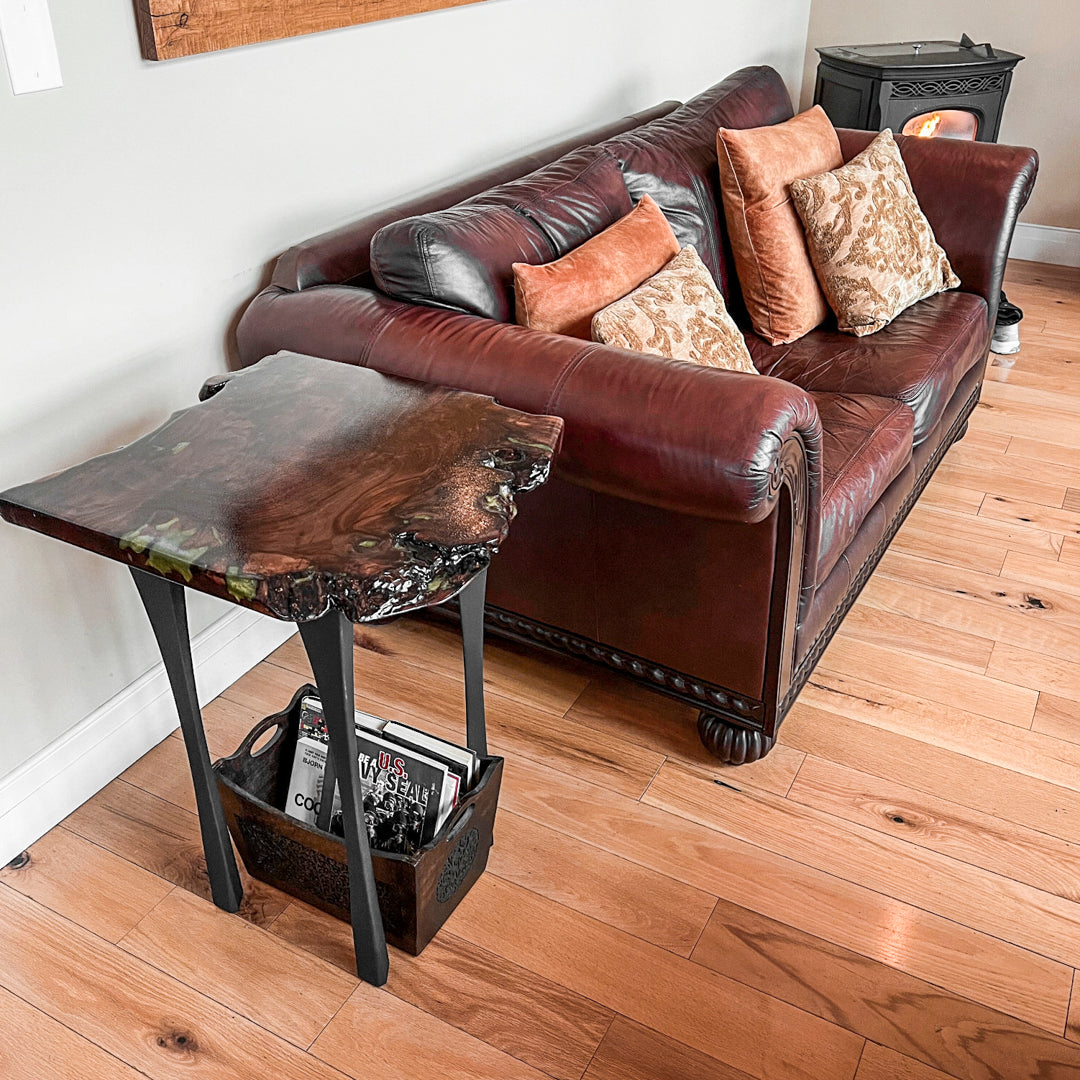 Desk Legs 501 Snello 28.2" H Metal Handmade Furniture Legs