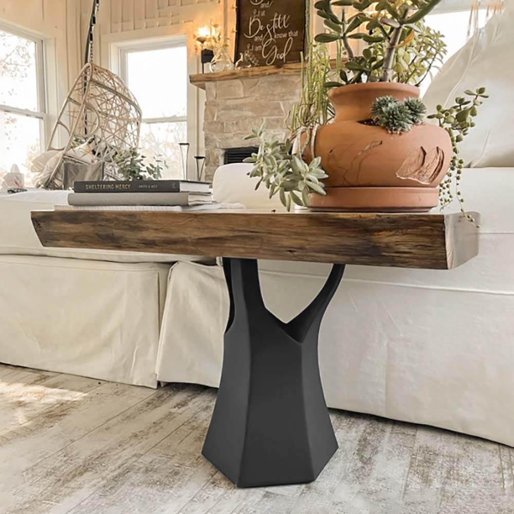 Coffee Table Base 106S Namu 16.1" H Modern Furniture for Round Table Top