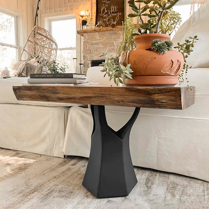 Coffee Table Base 106S Namu 16.1" H Modern Furniture for Round Table Top