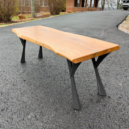 Bench Legs 115 Yami 16" H Mid-Century Modern Style