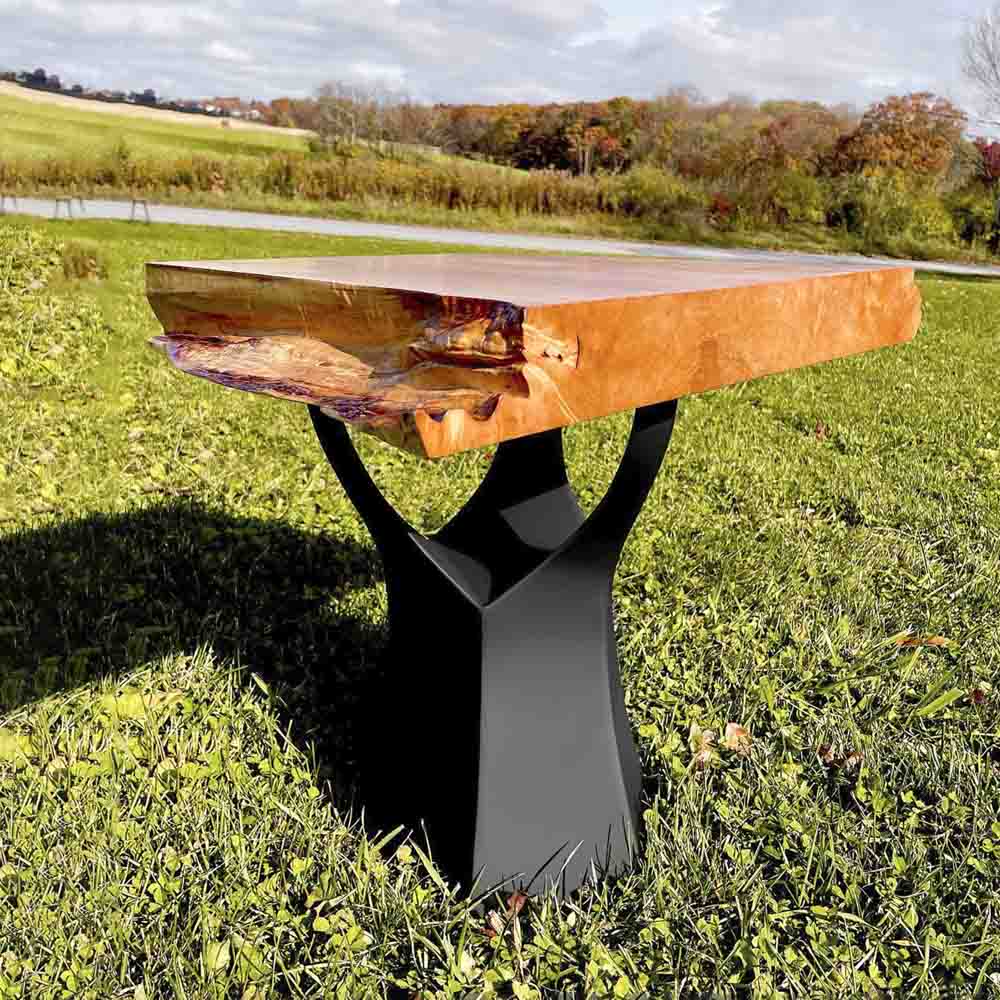 Coffee Table Base 106S Namu 16.1" H Modern Furniture for Round Table Top