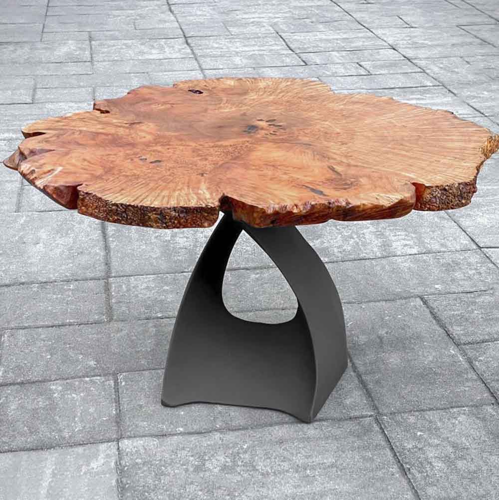 Coffee Table Base 121 Tulipe 16.2" H Mid-Century Modern Style