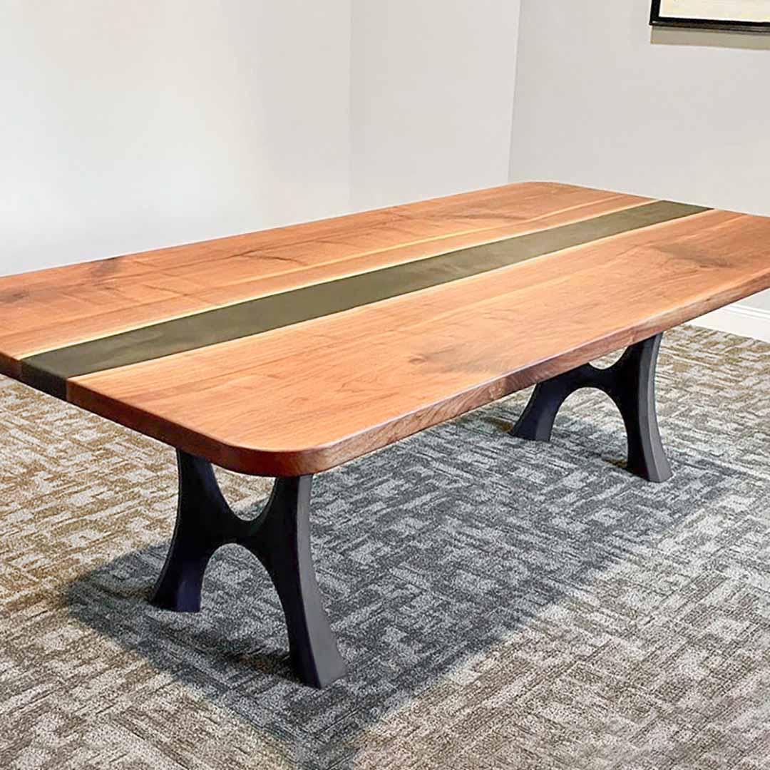 Table Legs 405 Haru 28.2" H Metal Dining Furniture Legs