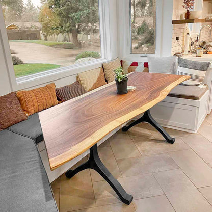 Furniture Legs 401 Wishbone 28.3" H Modern Metal Dining Table Legs