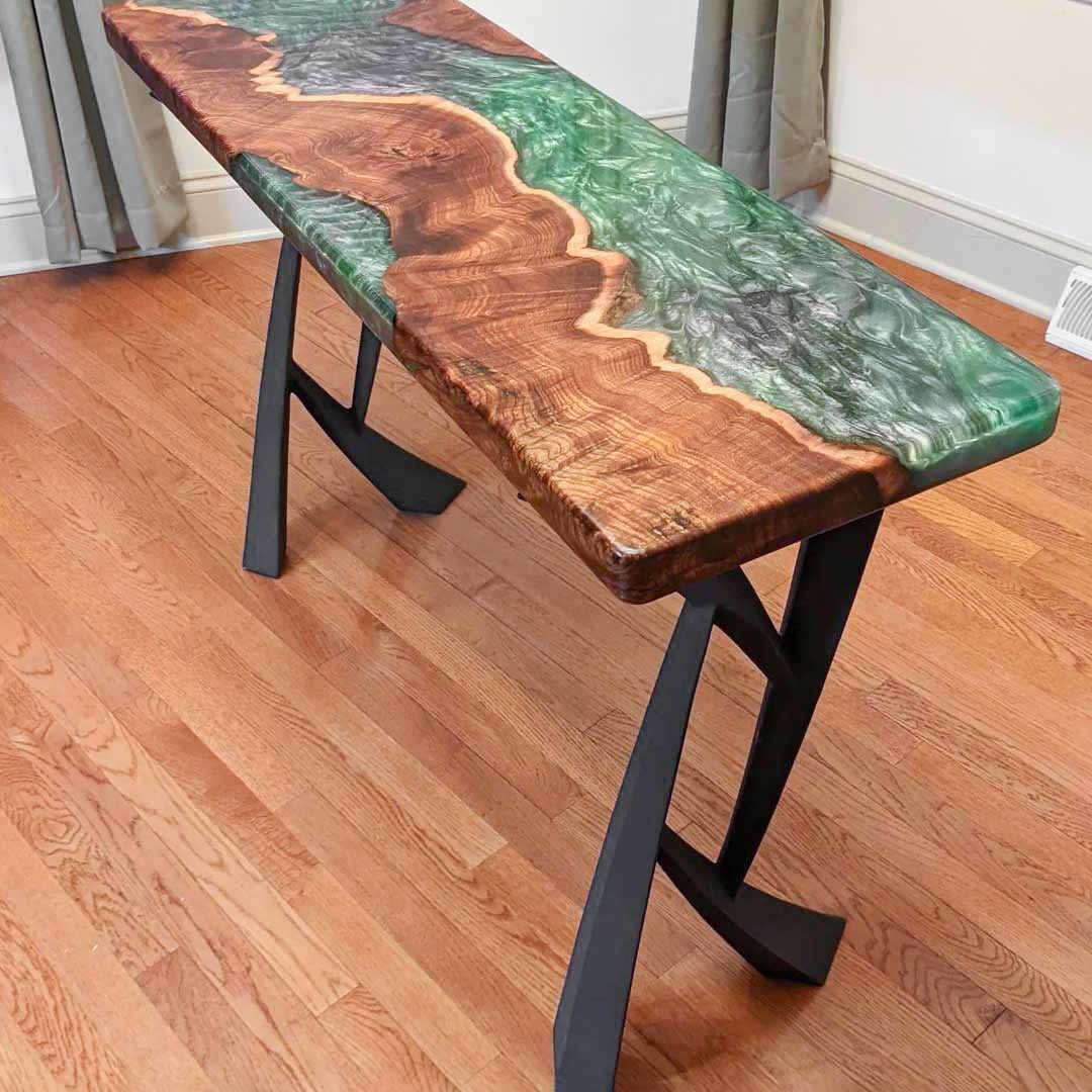 Console Table Legs 203 Draco 28" H Mid-Century Modern Style