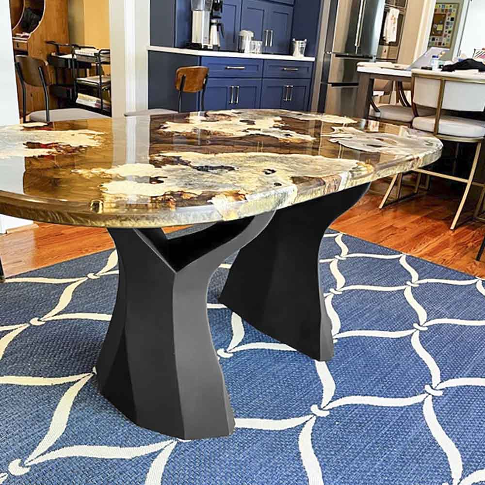 Metal Table Legs 413 | 451 Ramo 28.2" H for DIY Projects