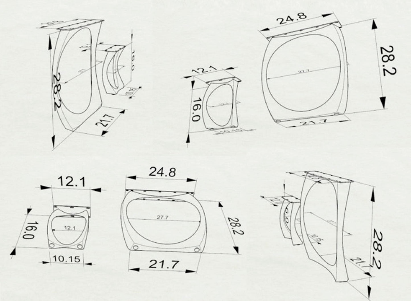 Table Legs 409 Cleo 28" H Metal Dining Furniture Legs