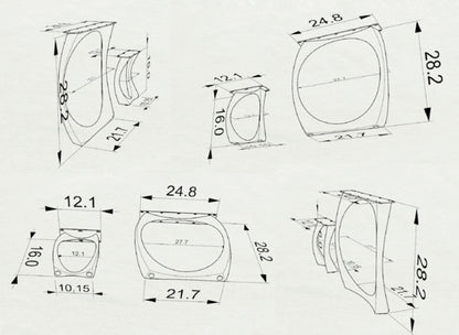 Table Legs 409 Cleo 28" H Metal Dining Furniture Legs