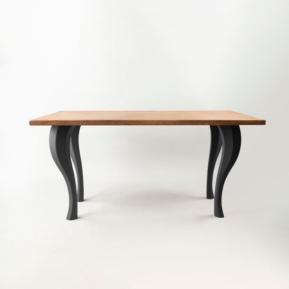 Desk Legs 502 Priya 28.1" H Mid-Centery Modern Style