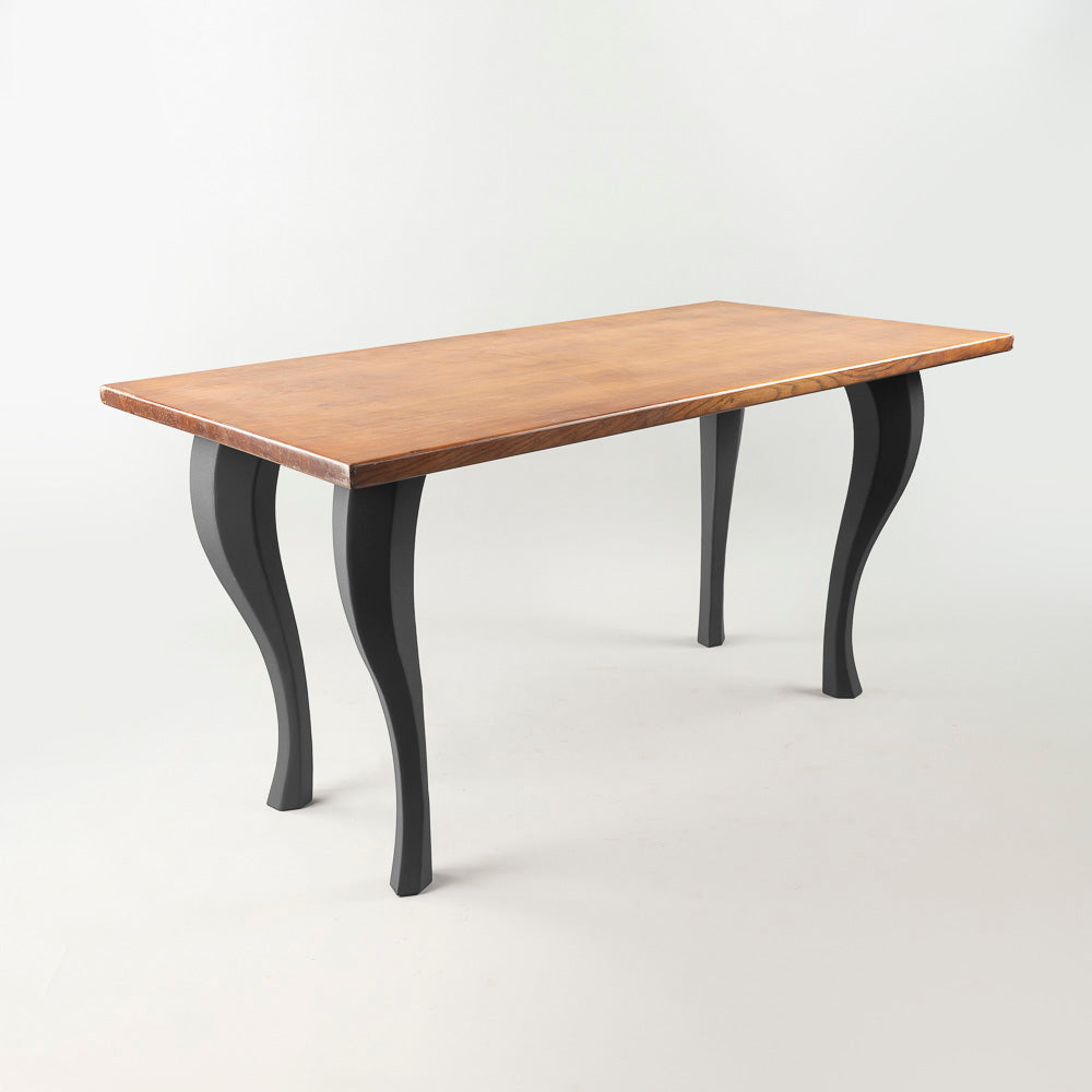 Desk Legs 502 Priya 28.1" H Mid-Centery Modern Style