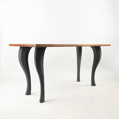 Desk Legs 502 Priya 28.1" H Mid-Centery Modern Style