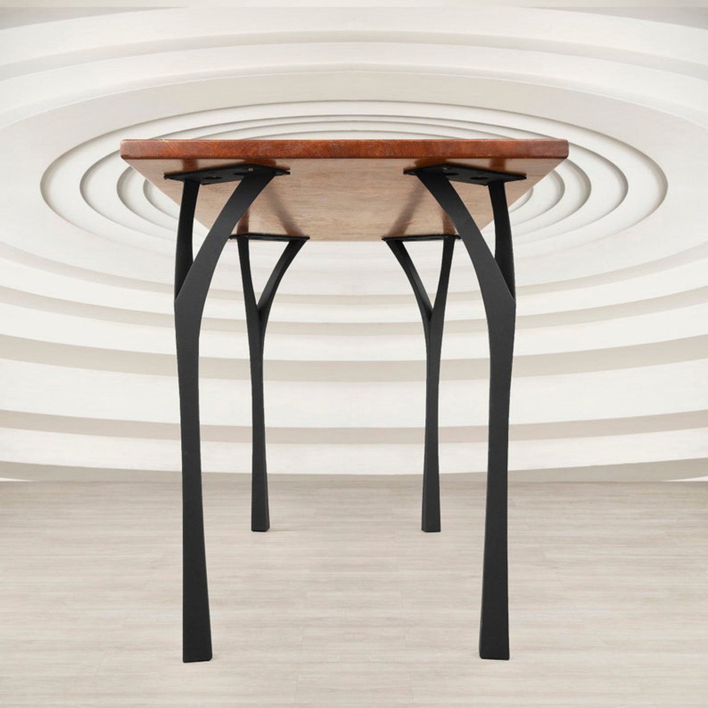 Counter & Bar Table Legs 606 Faras for Live Edge Tabletop