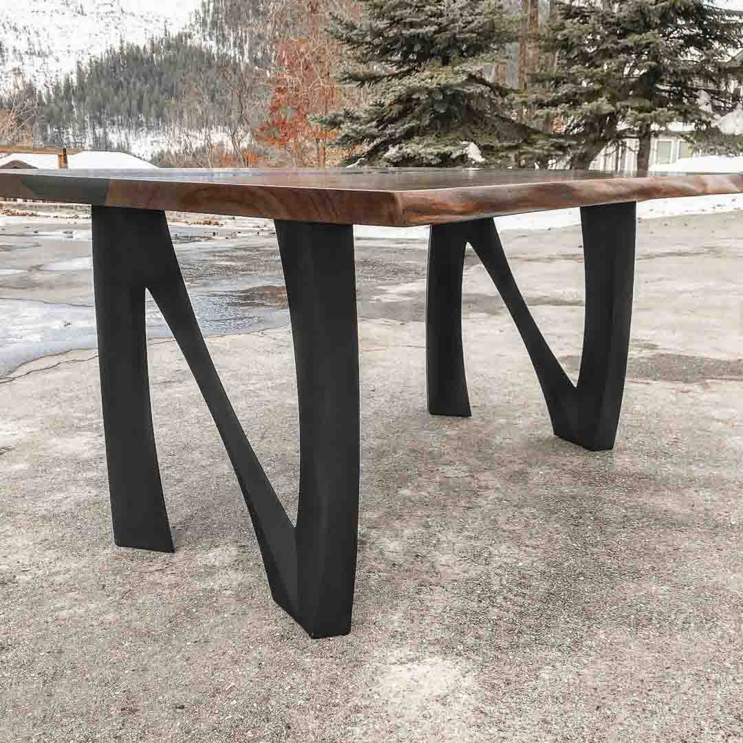 Furniture Legs 407 Norah 28" H Metal DIY Dining Table Legs