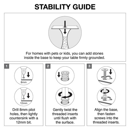 Gold Table Legs 311 Lithe 28" H Refined Minimalism DIY