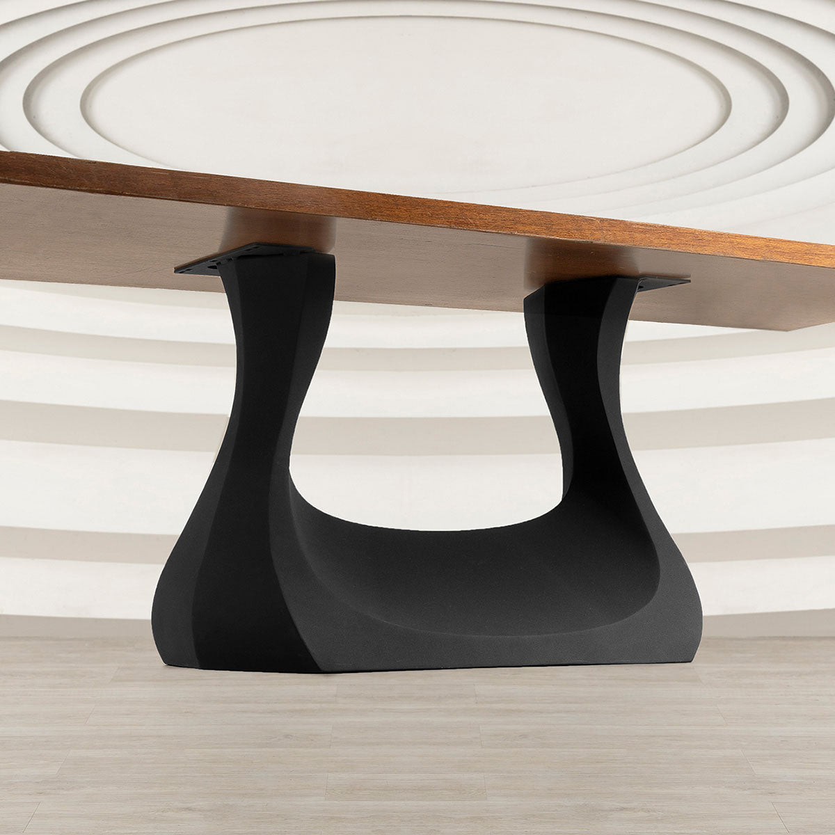 Dining Table Base 302 Uilani 28" H Metal Heavy-Duty Pedestal Stand