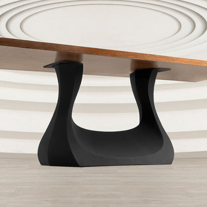 Dining Table Base 302 Uilani 28" H Metal Heavy-Duty Pedestal Stand