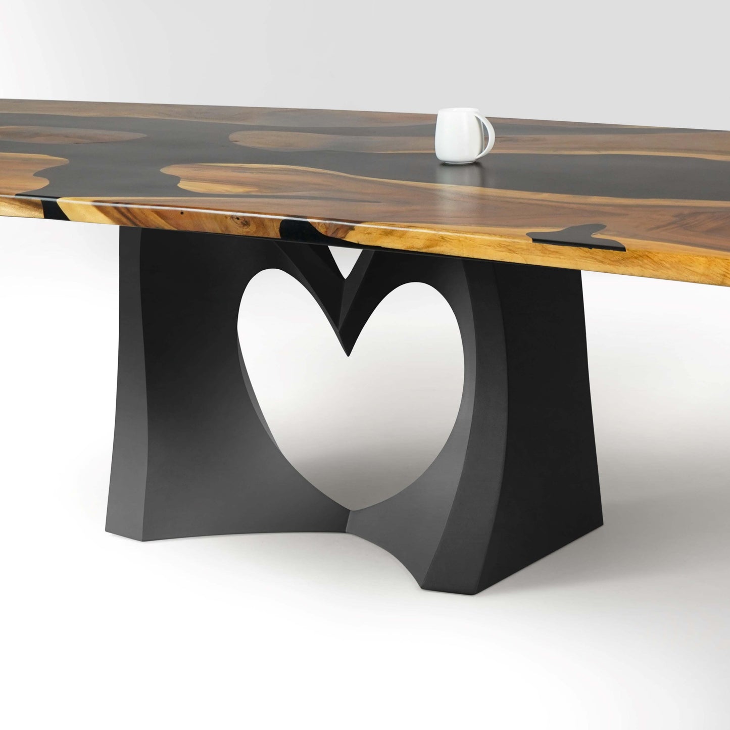 Table Base 309 Herz 28" H Metal Pedestal Stand