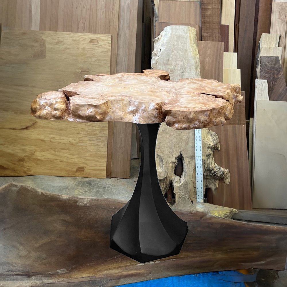 311S Lithe 28" H Tulip Dining Table Base - Small