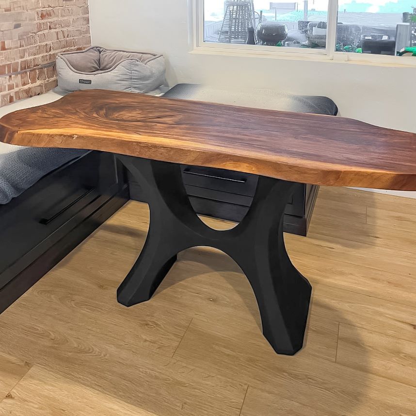 Table Base 322 Haru 28" H Metal Furniture Legs