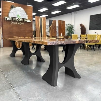 Table Base 322 Haru 28" H Metal Furniture Legs