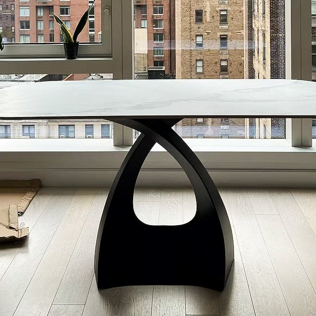 Table Base 323 Tulipe 28" H Modern Style Handcrafted Stand