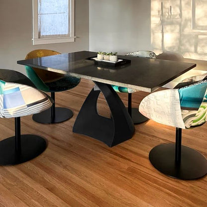 Table Base 323 Tulipe 28" H Modern Style Handcrafted Stand