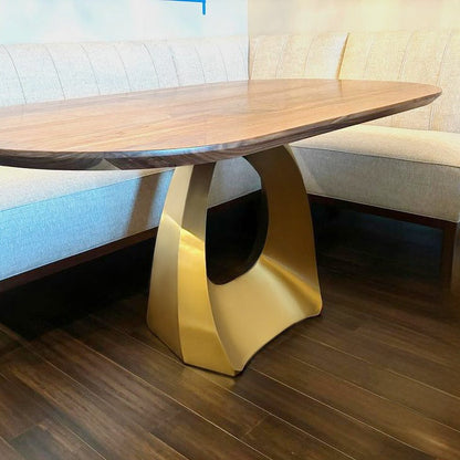 Table Base 323 Tulipe 28" H Modern Style Handcrafted Stand