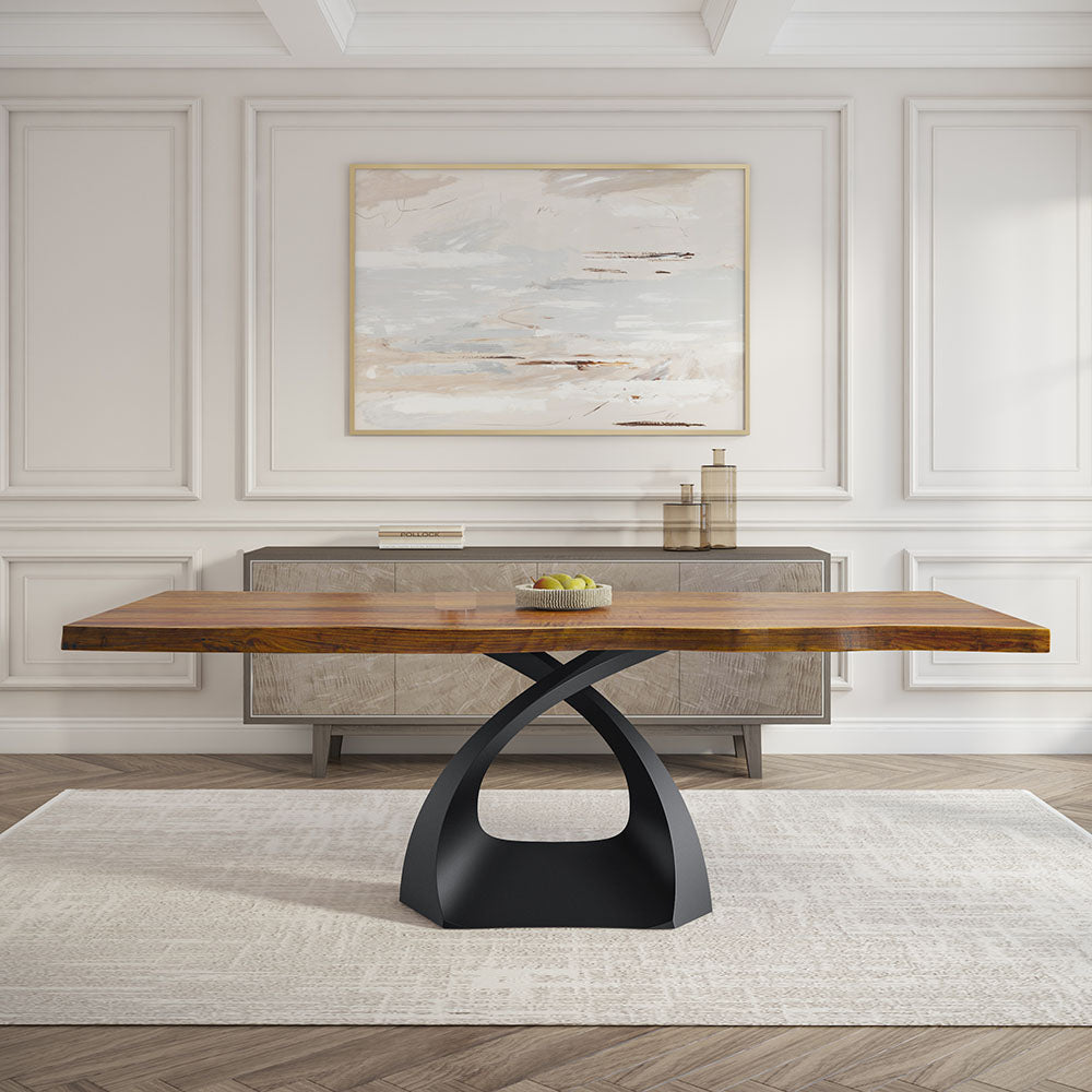 Table Base 323 Tulipe 28" H Modern Style Handcrafted Stand