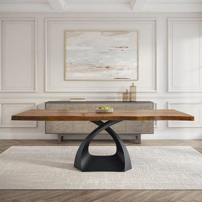 Table Base 323 Tulipe 28" H Modern Style Handcrafted Stand