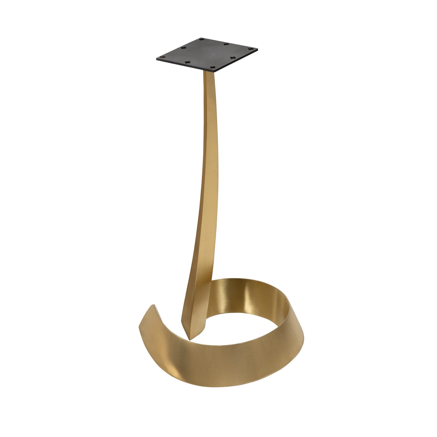 Gold Table Base 331-P1 Python 28.2" H Modern Metal Furniture Legs