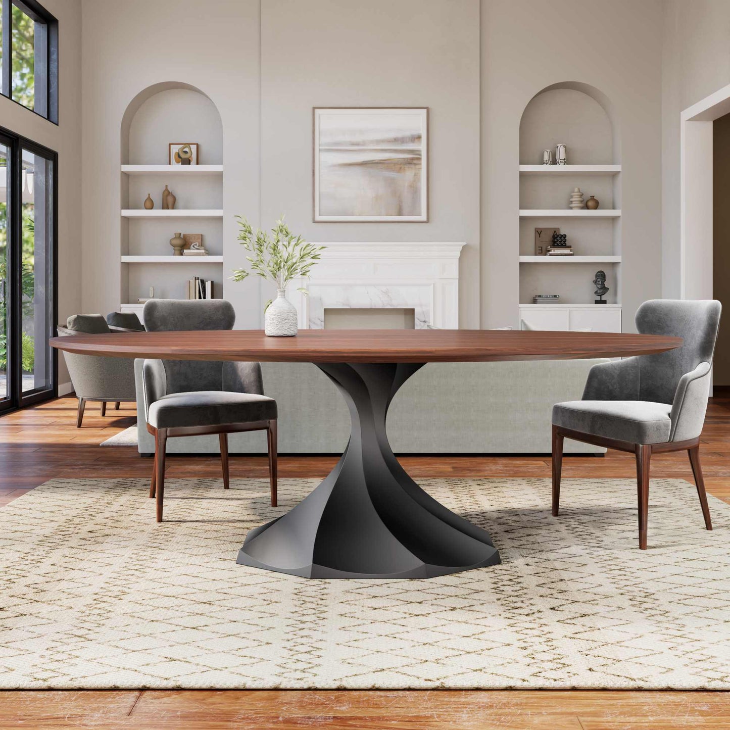 Table Base 333 Lithe 28" H Metal Furniture Legs