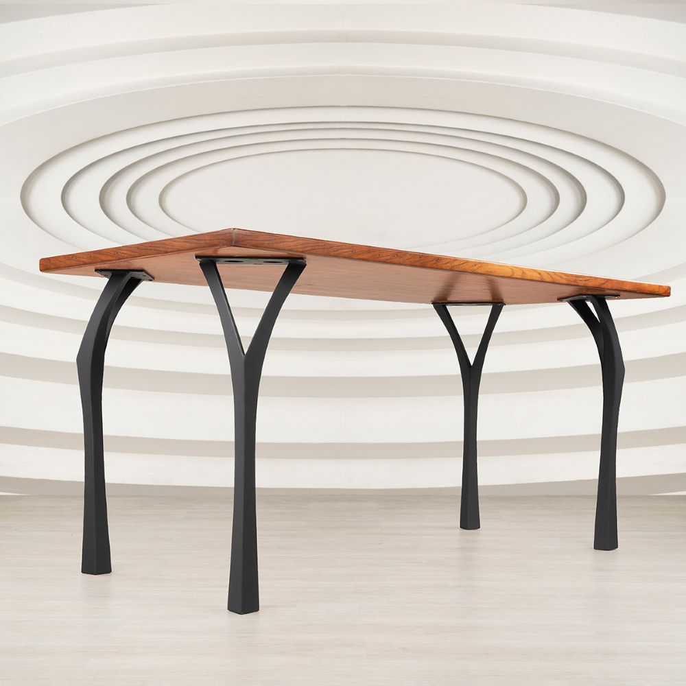 Metal Desk Legs 508 Faras 28" H for Wood DIY Makers