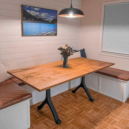 Furniture Legs 401 Wishbone 28.3" H Modern Metal Dining Table Legs